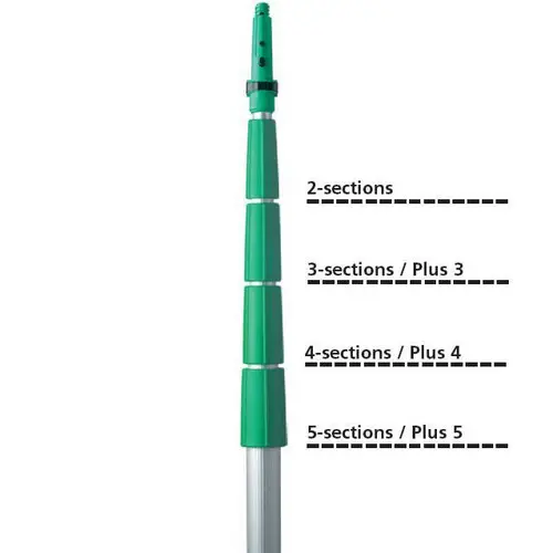 5 SECTION TELESCOPIC POLE  5 SECTION TELESCOPIC POLE